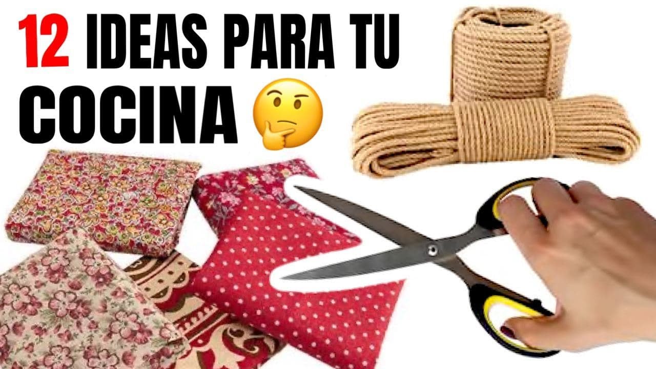 12😱 MANUALIDADES PARA TU COCINA  - IDEAS ECONÓMICAS