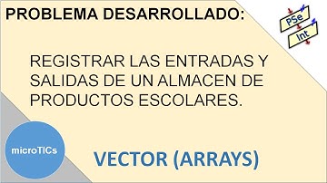 Algoritmos Arrays (Vectores) en PSeInt - AlgoritmoVectorNo21