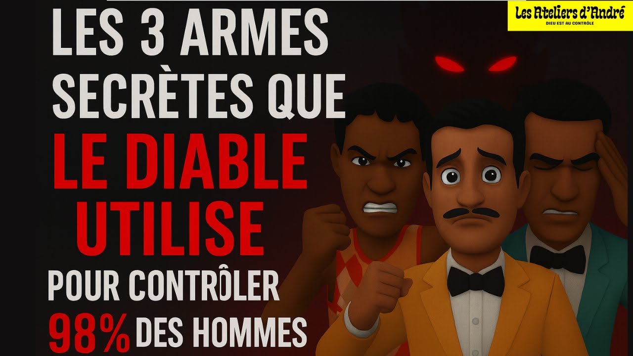 VOICI LES 3 ARMES SECRÈTES QUE L’ENNEMI UTILISE POUR CONTRÔLER 98% DES HOMMES.(ANIMATION CHRÉTIENNE)