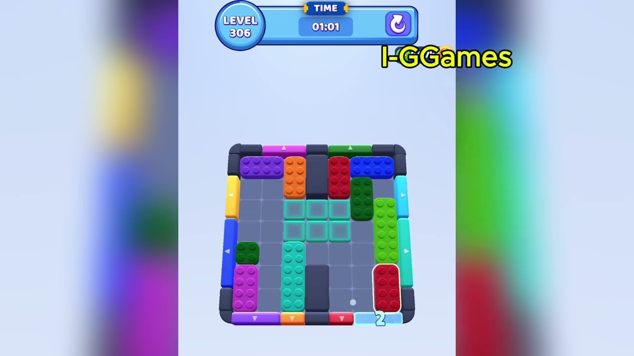 Color Block Jam Level 306 - YouTube