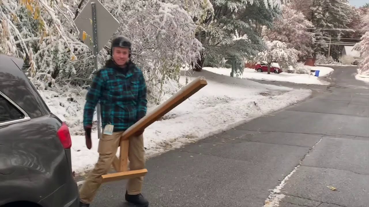 Two Idiots Go Snowboarding | Halloween