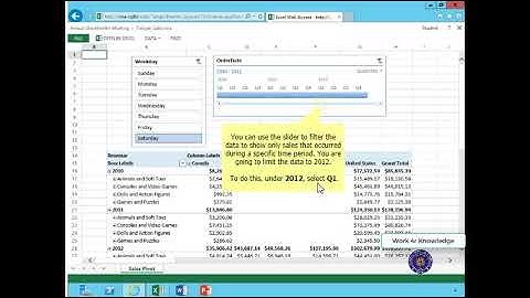 Using Power Pivot In Share Point