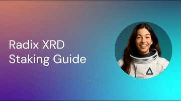 Radix XRD Staking Tutorial (1 Minute Guide with Astra)