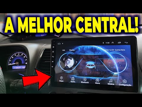 🔥🚘 MULTIMIDIA ANDROID DE 10 POLEGADAS NO CIVIC G8 - REVIEW E DETALHES DA MULTIMÍDIA