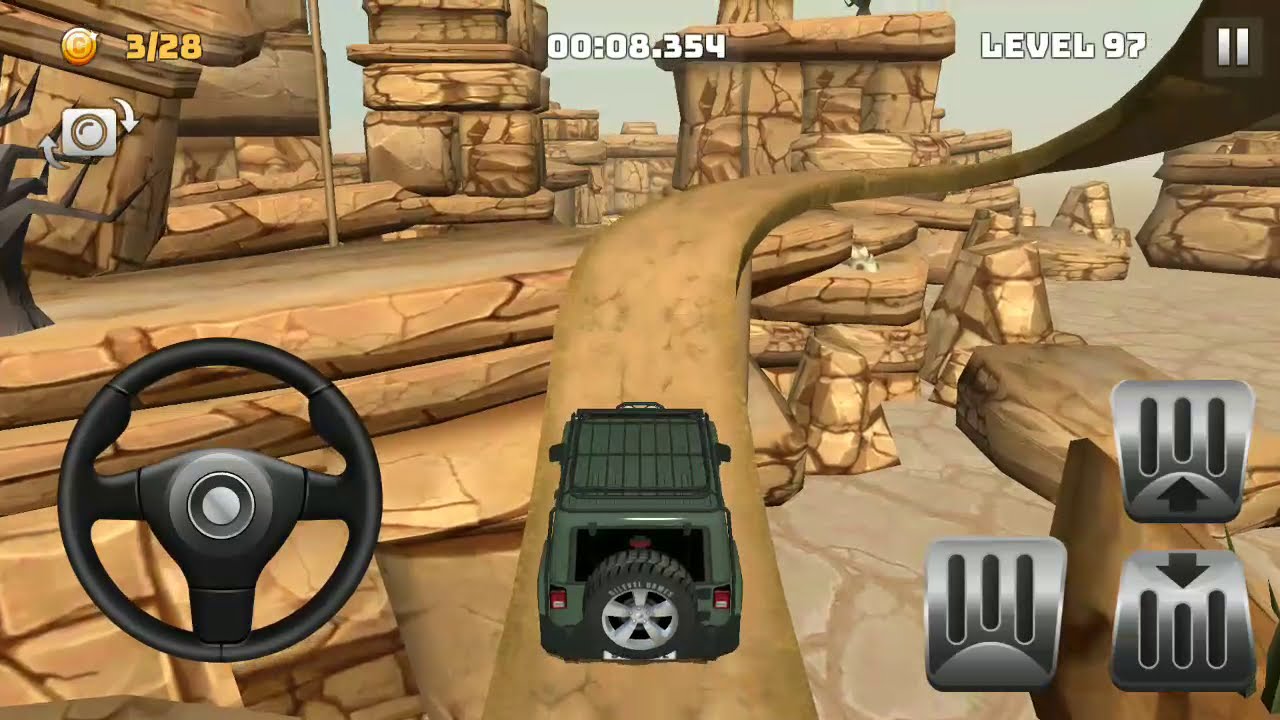 mountain climb 4x4 offroad car drive level-97