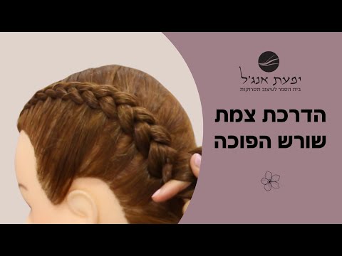 איך לקלוע צמות שורש הפוכות I מדריך צמות שורש I הדרכת צמה סינית הפוכה