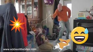 SILLY STRING Birthday Surprise: Eddie's Little Bites