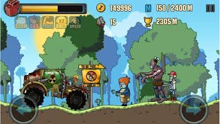 Zombie road racing android gameplay screenshot 2