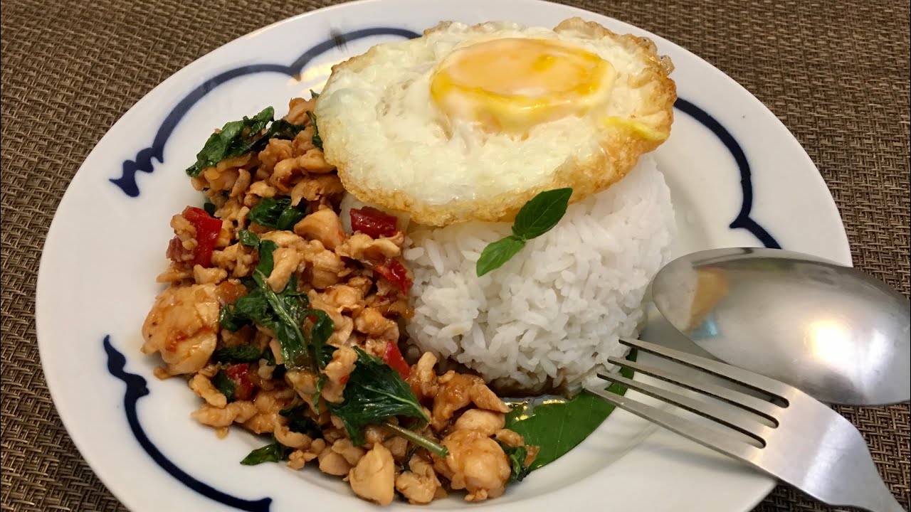 Episode 7 Thai Basil Chicken With Egg Pad Kra Pao Gai Kai Dao Episode 7 Thai Basil Chicken With Egg Pad Kra Pao Gai Kai Dao