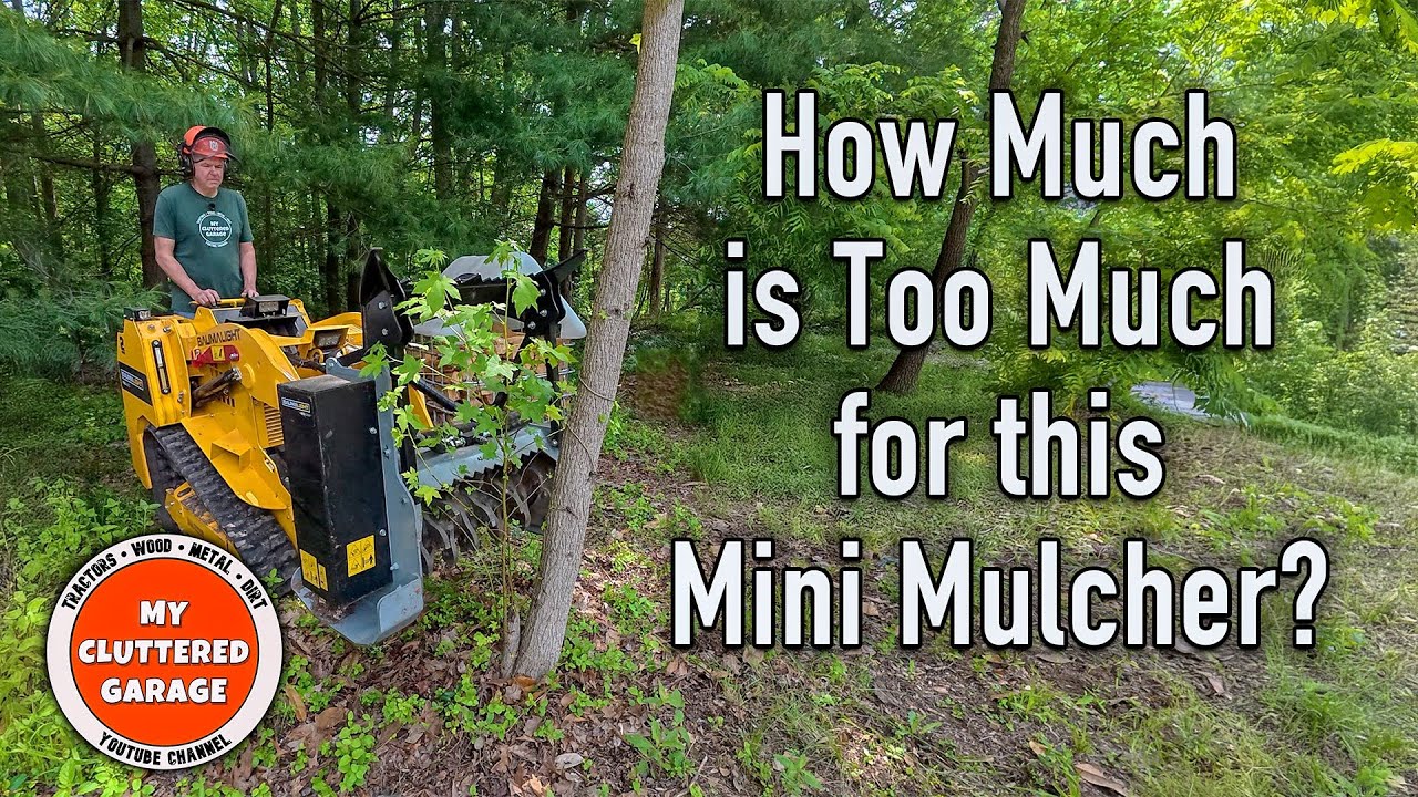 Using a Mini Skid Steer to Take Down a Tree - MCG Video #287 - YouTube