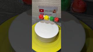 vanilla rainbow 🌈 cake #shortsfeed #shorts #video #cakeart #food #trending #viralvideo #rainbow