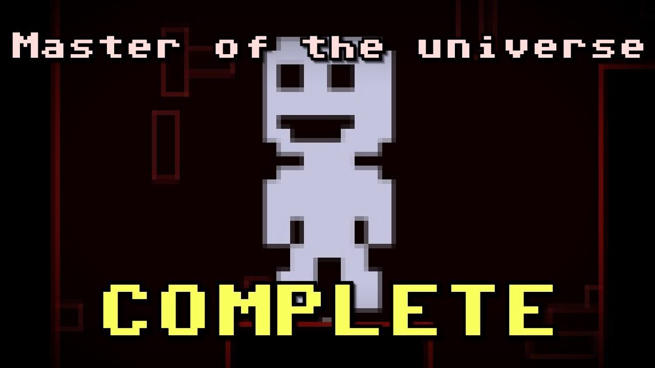Master of the universe in 16:10.90 IGT | VVVVVV