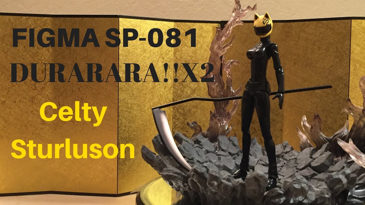 Figma SP-081 Durarara x 2 Celty Sturluson Unboxing review