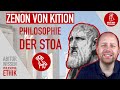 Die Philosophie der Stoa, Zenon von Kition - Abitur Wissen Philosophie und Ethik