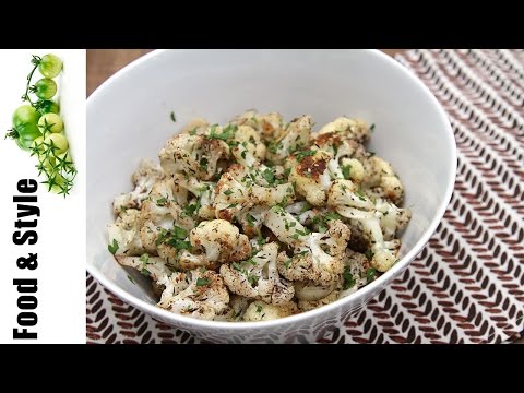 Roasted Cauliflower With Za Atar Lemon A Healthy Side Dish Recipe With Exotic Flair-11-08-2015