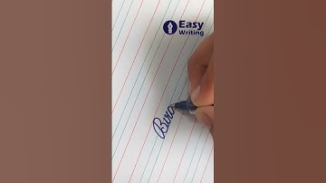 Birds - How to write English cursive writing  | cursive handwriting practice #shorts #shortsfeed