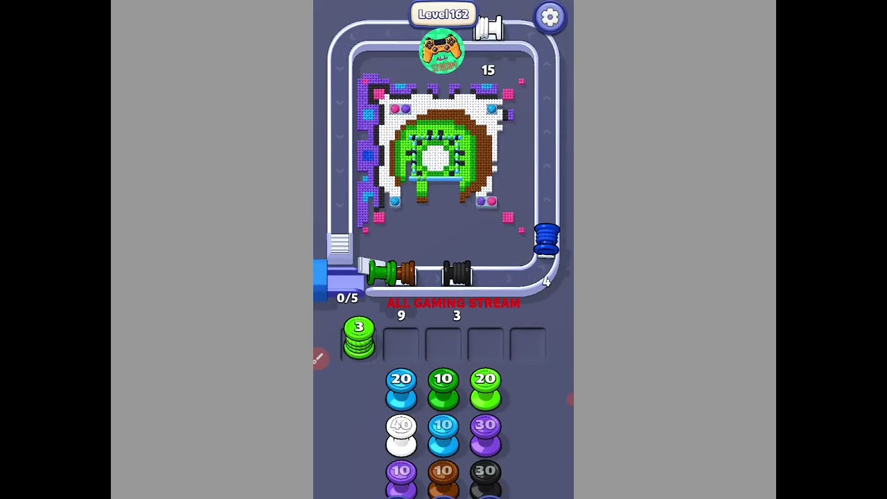 Yarn Flow Level 162 Gameplay 