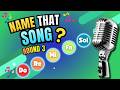 🎵NAME THAT SONG! 🎵 ROUND 3 - Solfége Challenge | Fun Easy Vocal Warm Up