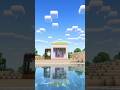 Minecraft Beautiful House With Sea! #minecraft #shorts