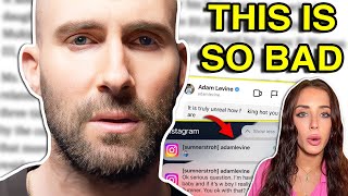 ADAM LEVINE ACCUSED OF CHEATING (and it's a mess)