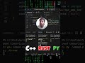 C++ vs Rust vs Python Speed Test 🔥 | Which is Fastest? #coding