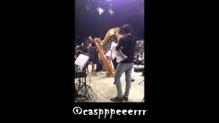 Offcam Sarah Geronimo First Ever Rehearsals Abscbn Christmas Special 2014