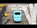 The marklife label maker machine make labels quickly and easily