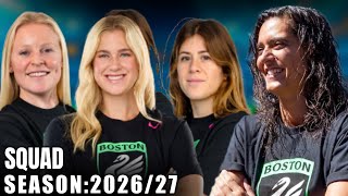 Boston Legacy FC Rosters 2026/27 | NWSL 