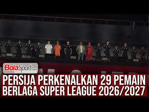 alexa168 x INDOSGA - Persija Jakarta dan Shin Tae-Yong Resmi Memperkenalkan 29 Pemain Untuk Super League 2026/2027