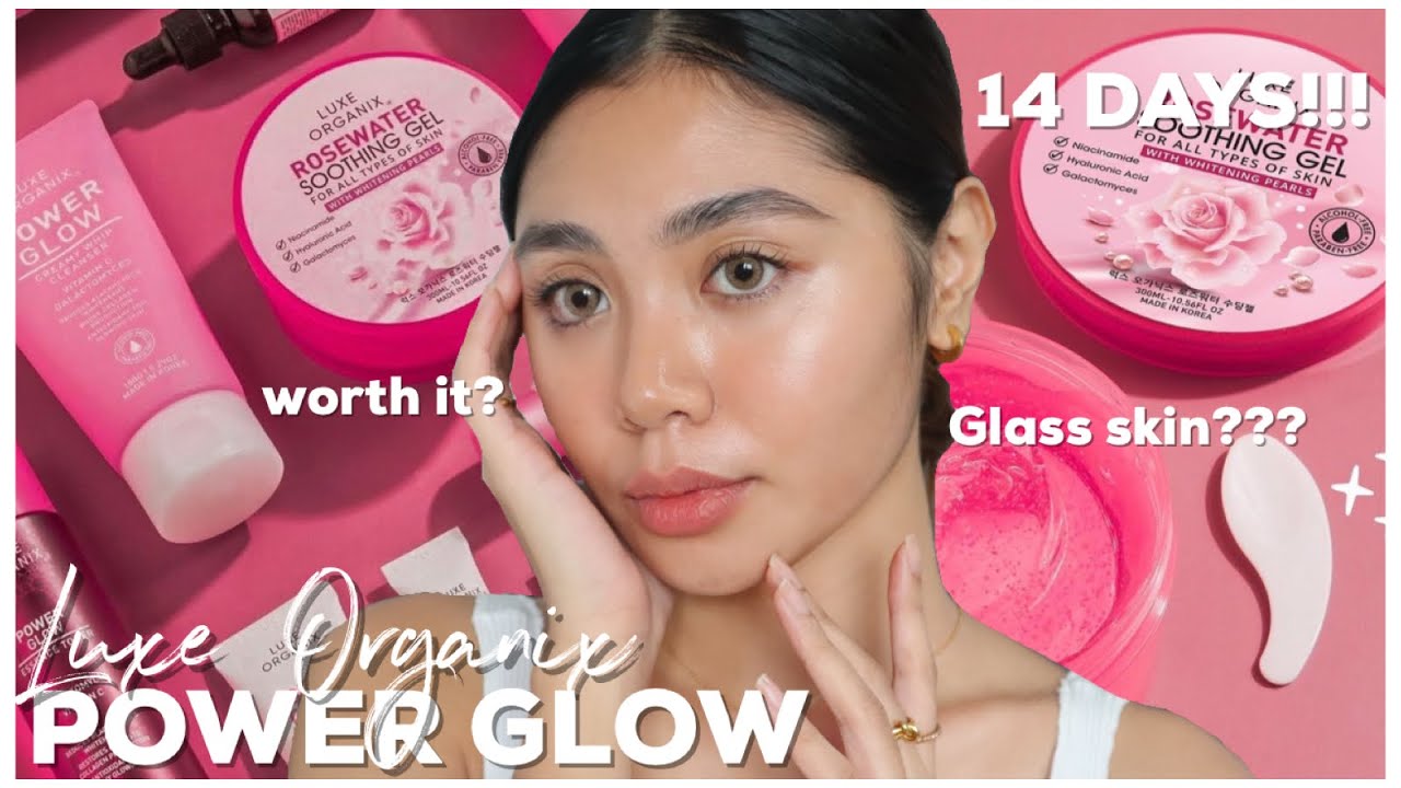 VLOGMAS 2020: LUXE ORGANIX POWER GLOW REVIEW! NAKAKAGLASS SKIN DAW?  HEALTHY GLOW! by Lhianne Lauren