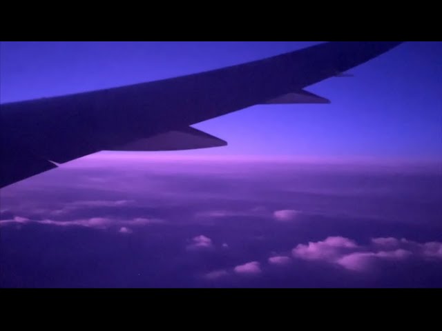 声なしASMR - 飛行機の音 | 日本→アメリカ| 日本語