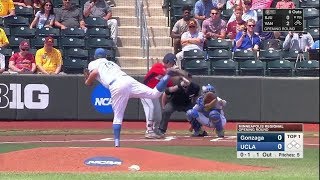 2018 NCAA Baseball Tournament Gonzaga vs UCLA  6-1-2018