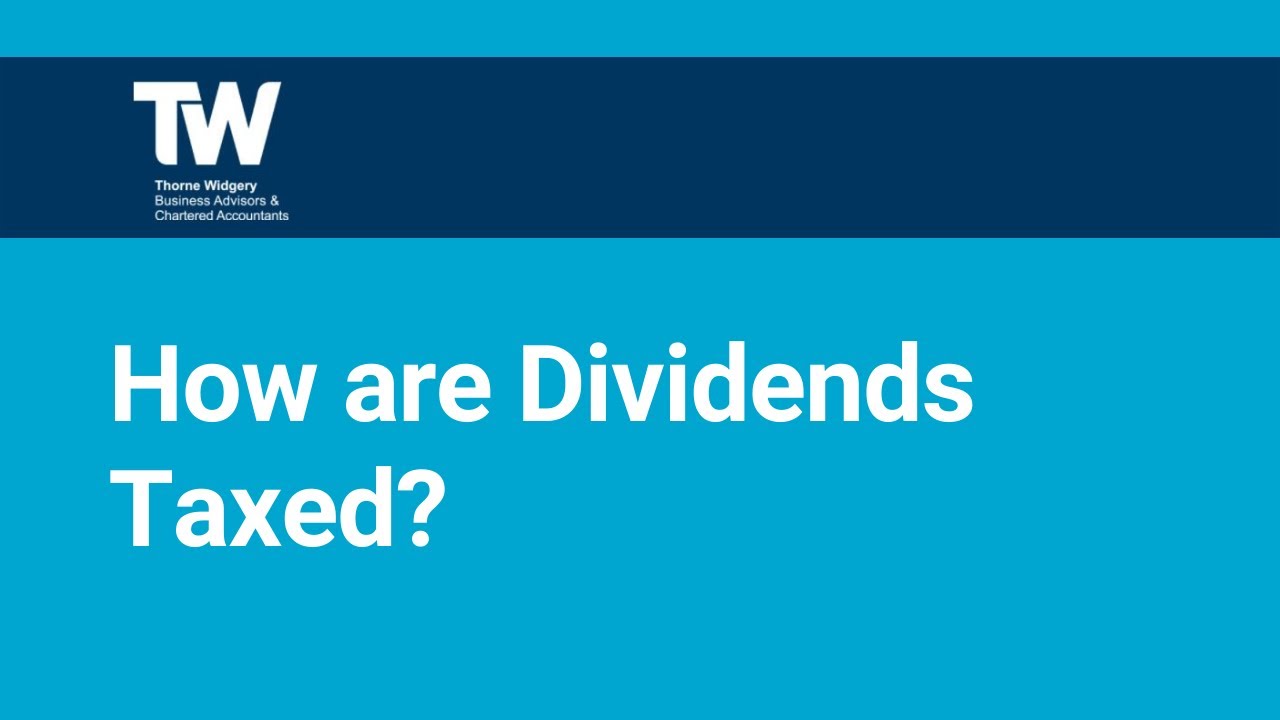 How are dividends taxed YouTube