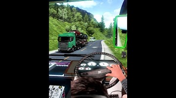 Thumbnail of Euro truck Simulator 2 bus driving with real steering wheel gaming🤩💥 #shorts #trending #ets2