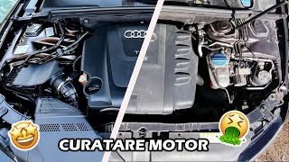 Curațare motor - Cum cureți compartimentul motor profesional?