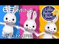 Sleeping Bunnies | Plus Lots More Nursery Rhymes | 65 Minutes Compilation from LittleBabyBum!