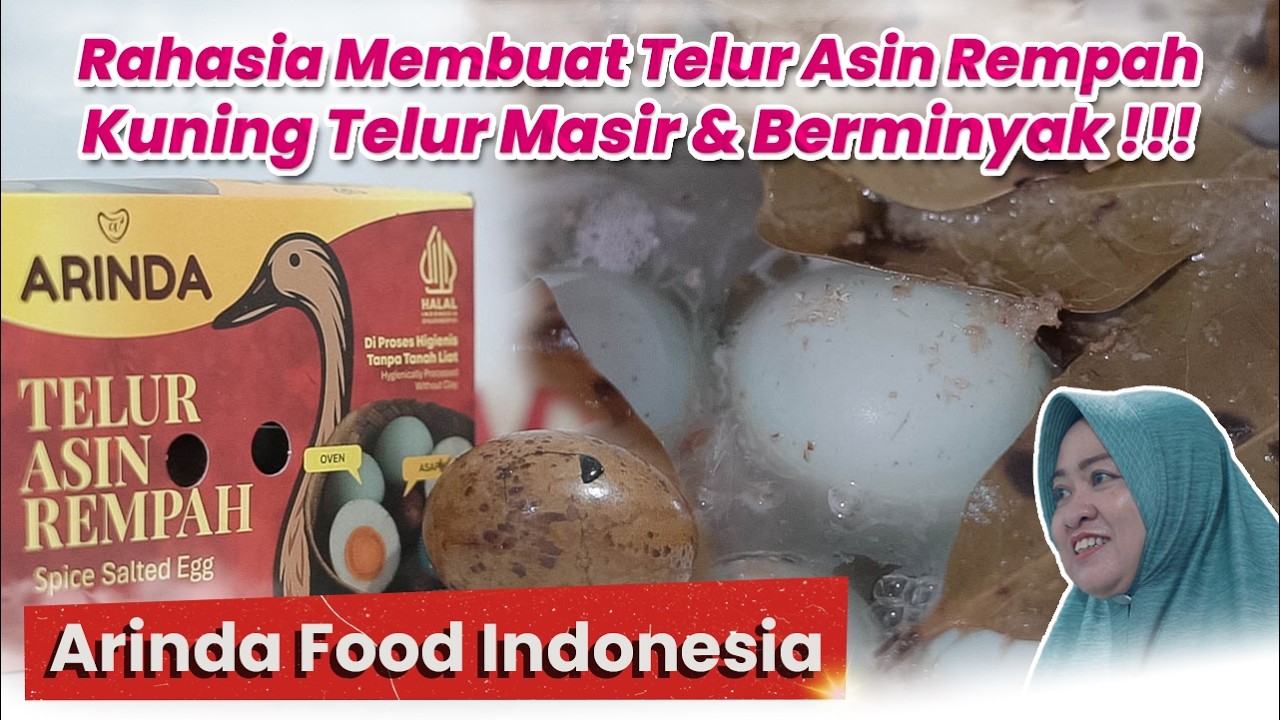 15 RIBU BUTIR TELUR SOLD OUT ! CARA BIKIN TELOR ASIN REMPAH MASIR & BERMINYAK, CEPAT & MUDAH