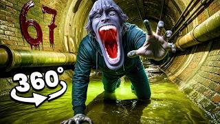 They Found Scp-067 He Killed Them All Scary Vr 360 Video 67 Kid Meme In Sewers