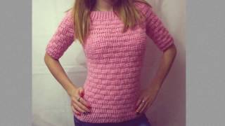 Джемпер крючком. Jumper crochet Джемпер крючком. Jumper crochet