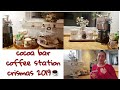 COFFEE BAR IDEAS FOR CHRISMAS 2020 ||COMO DECORAR MI ESTACION DE CAFE EN NAVIDAD 2020|CRISMAS DECOR|