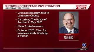 Nebraska state senator charged with disturbing the peace of another, Lancaster County attorney says