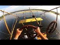 Curtiss Pusher - Full Flight - Uncut Kermie Cam