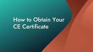 Access Your CE Certificates on WCEI