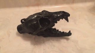 Carnivore Aztec Death Whistle - Obsidian