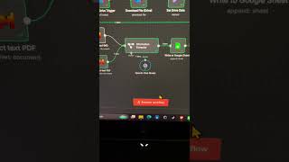 OCR data from PDF files to Google Sheets automatically n8n screenshot 1