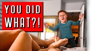 In BED with my Best Friend's WIFE prank!!!