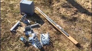 Комплект для откатных ворот Эко и автоматика R-Tech