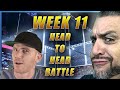 DRAFTKINGS WEEK 11 VS. @Joe Holka | DFS NFL CAGE MATCH!