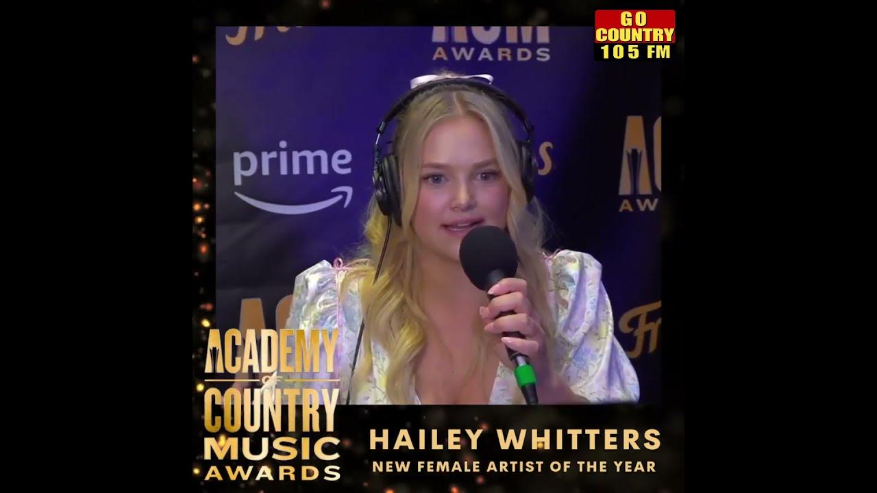 ACM Awards 2023 Hailey Whitters scores an ACM Awards win YouTube