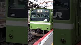 日本で最後の201系の発車シーン#jr西日本 #201系 #新今宮駅